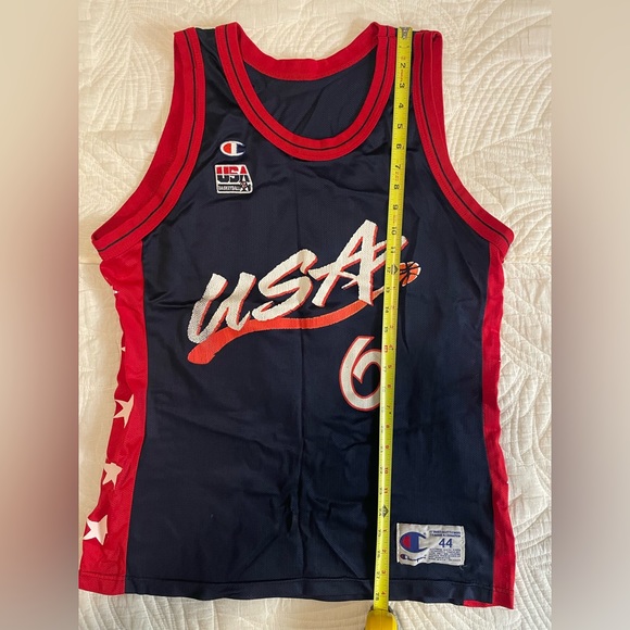 1996 Champions USA Olympic Basketball Team Penny Hardaway #6 jersey - Picture 5 of 8